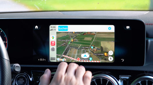 AppleCar: Satellitenkarte einstellen