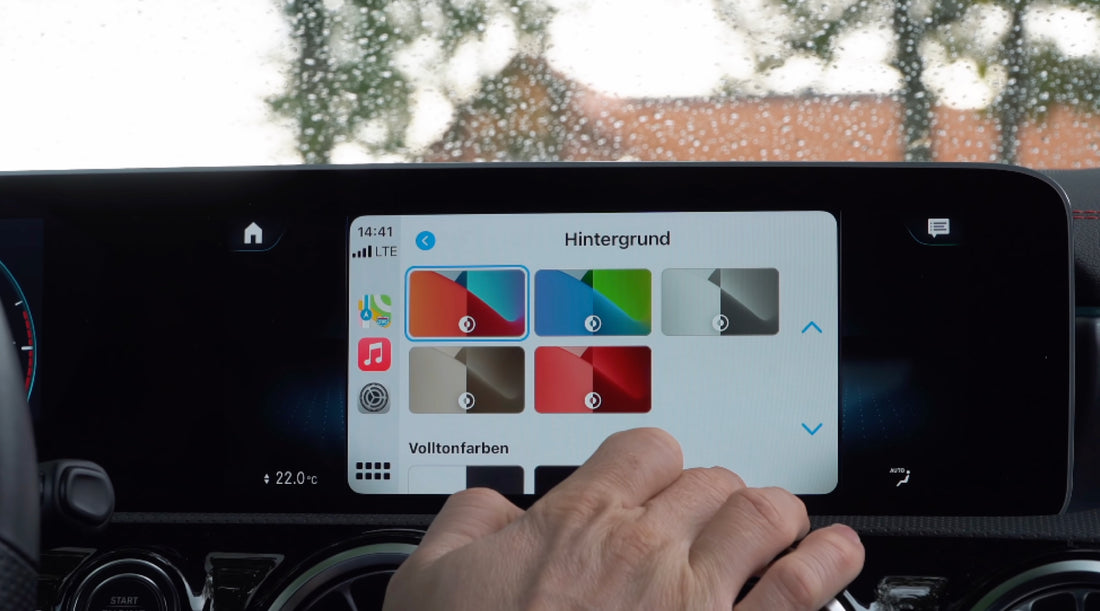 Hintergrund ändern im Apple CarPlay