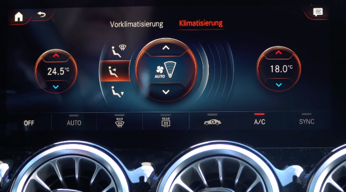 Klimaautomatik Bedienung