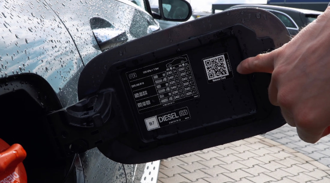 Was bedeuten die QR-Codes an meinem Auto?