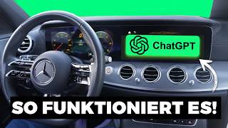 ChatGPT ist JETZT im Mercedes MBUX System I 5 Tipps