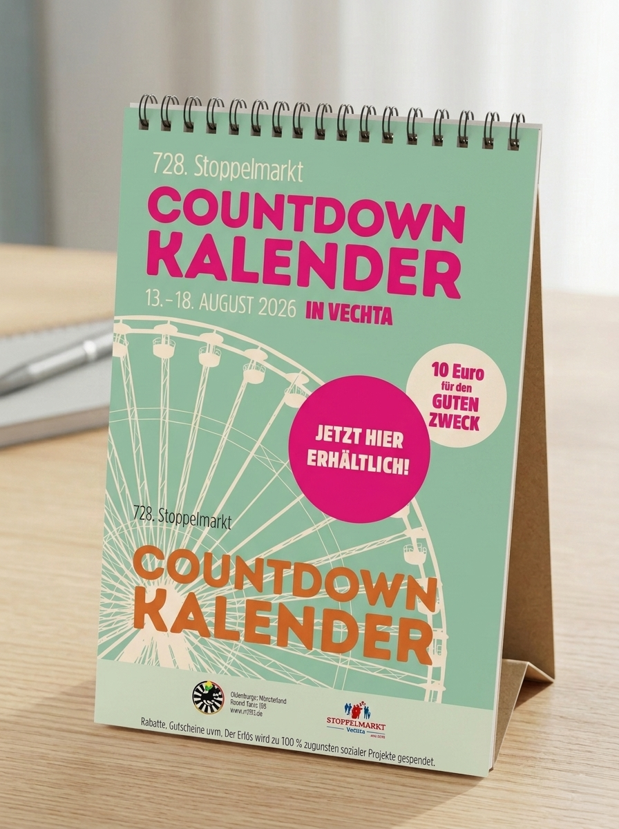 Round Table Stoppelmarkt Countdown Kalender