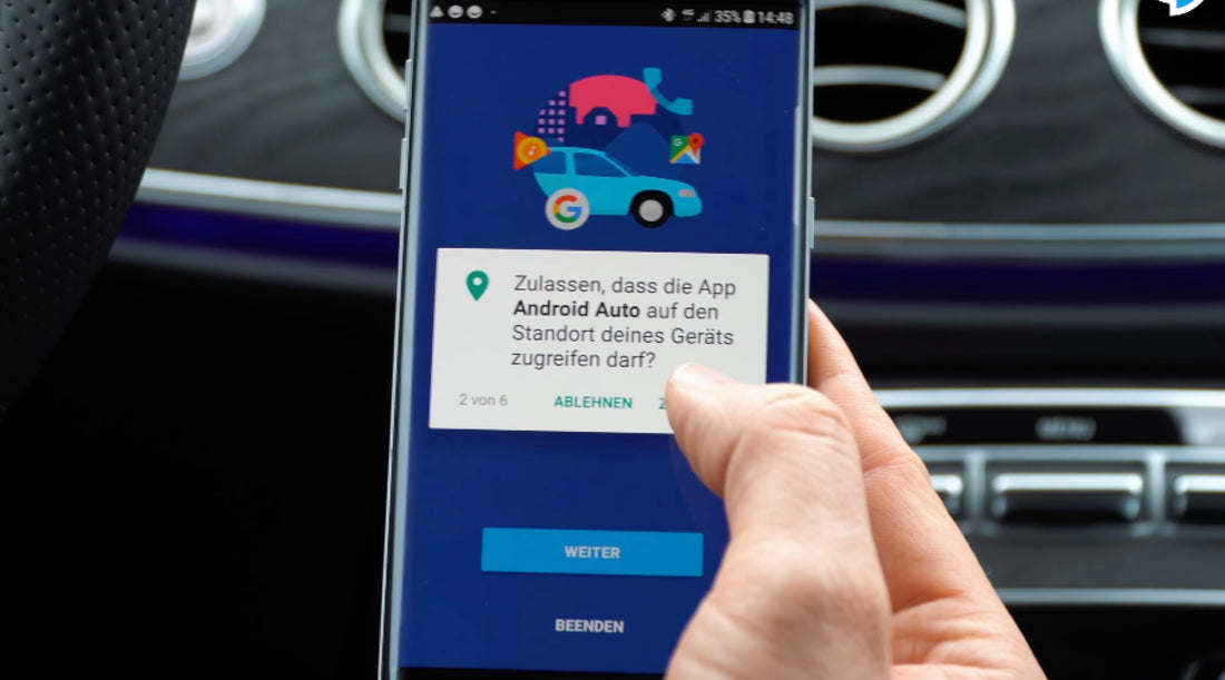 So wird Android Auto bei Mercedes eingerichtet