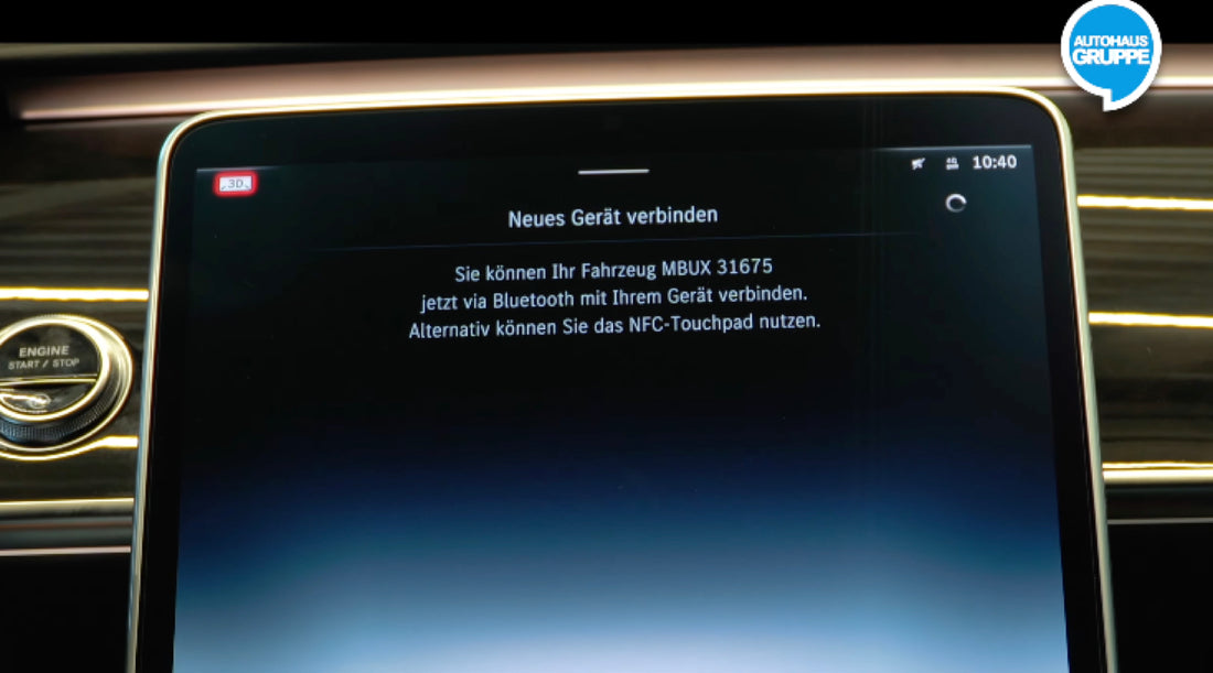 Einrichten von Apple CarPlay im Mercedes-Benz