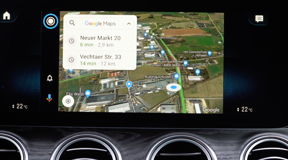 Android Auto: Google Maps