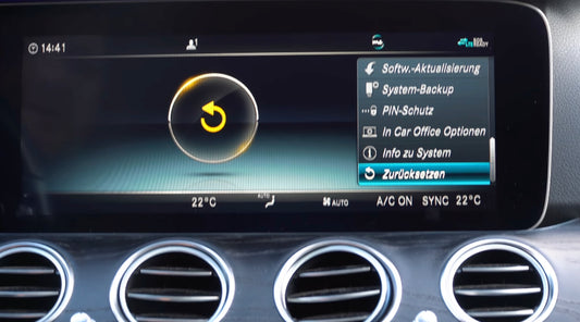 Mercedes auf Werkseinstellungen zurücksetzen