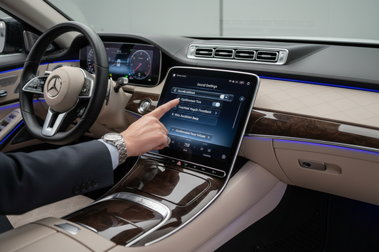 Akustische Bedienrückmeldung – Bestätigungstöne im Mercedes einstellen
