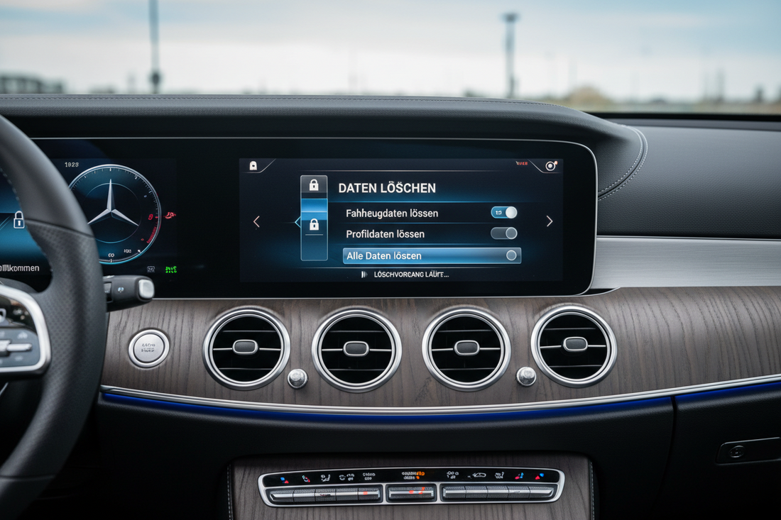 Daten aus deinem Mercedes löschen .