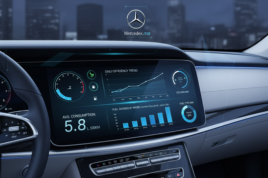 Mercedes me Verbrauch anzeigen