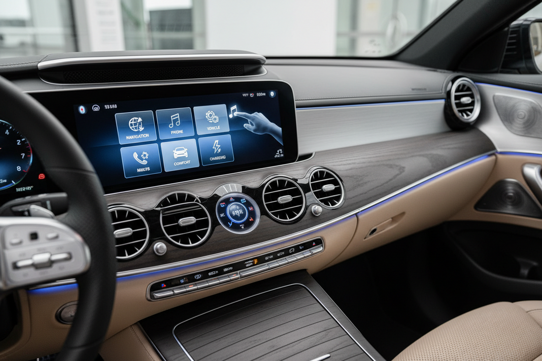 Ändern der Menü-Reihenfolge – Mercedes MBUX individuell anpassen