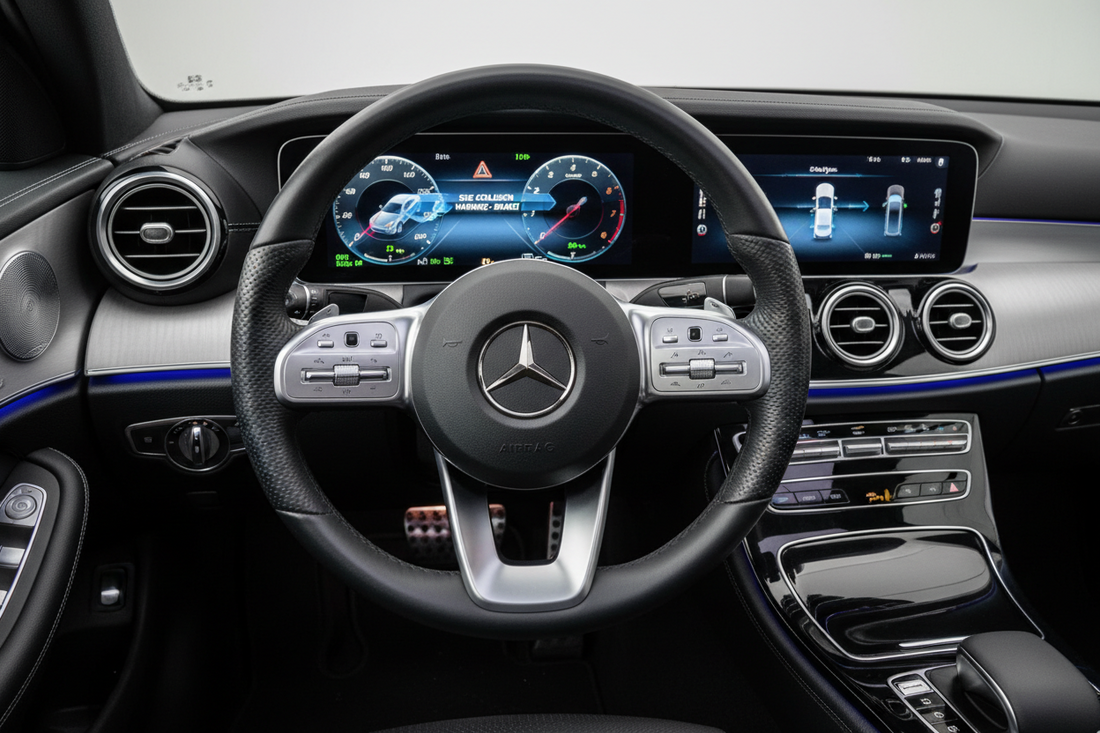 Seitliche Warnung – Mercedes Sicherheitsassistent aktivieren