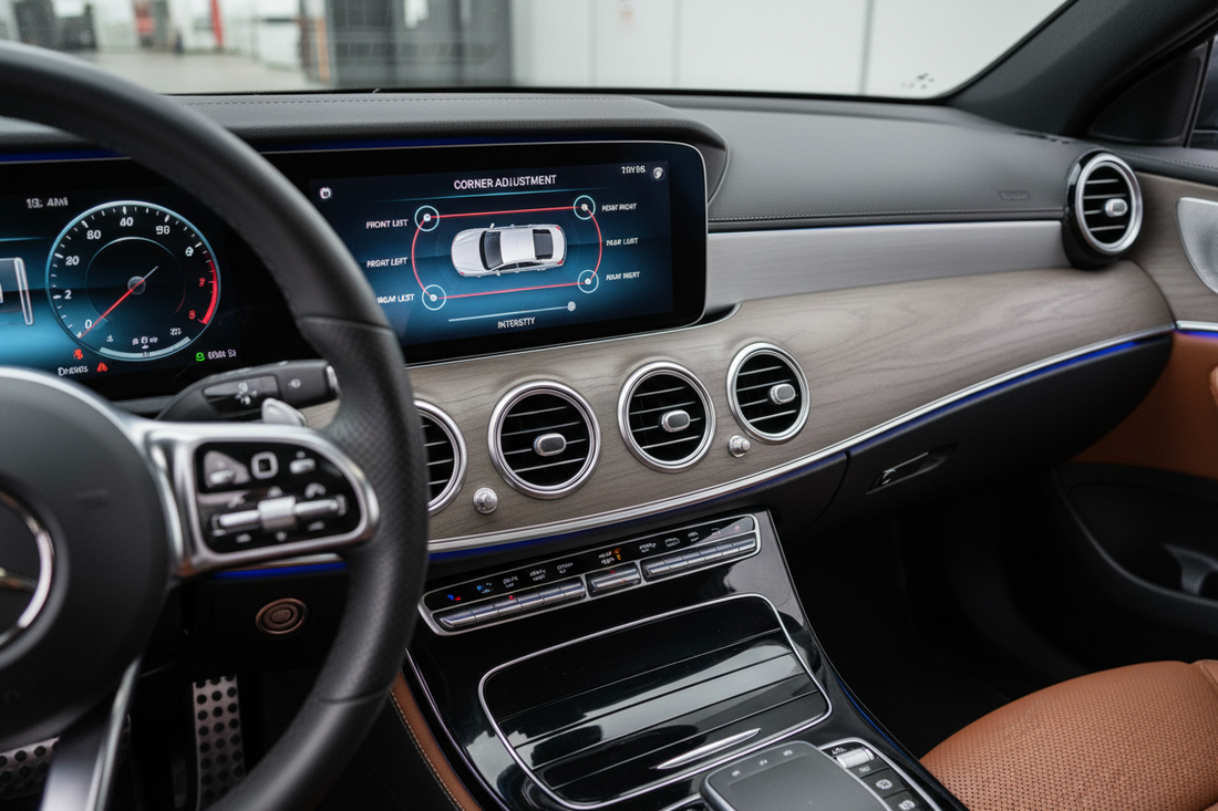Verschieben der Display-Ecken im MBUX – Mercedes Bildschirm individuell anpassen