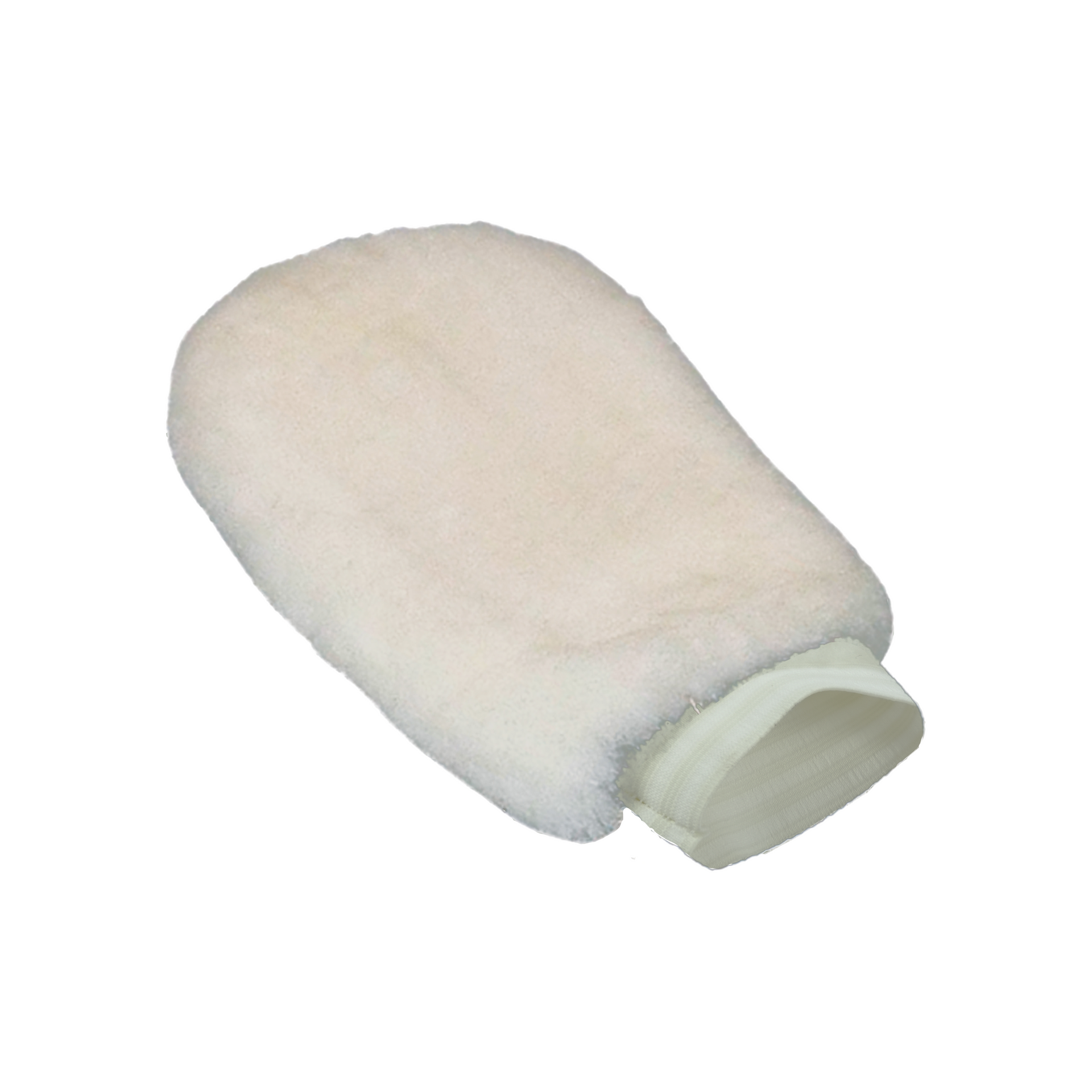 Fellhandschuh weiß