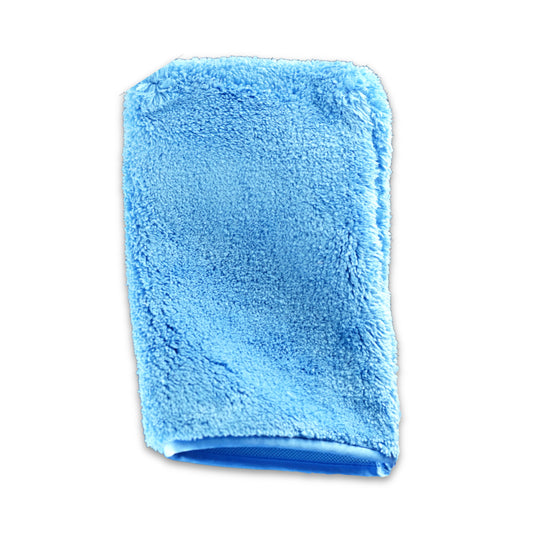 meinandersTV Mikrofaser-Handschuh blau Produktbild, weißer Hintergrund